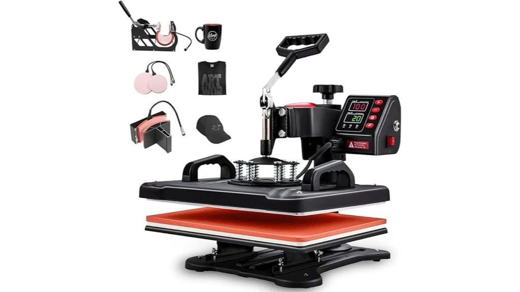 220v prensa térmica 5 em 1