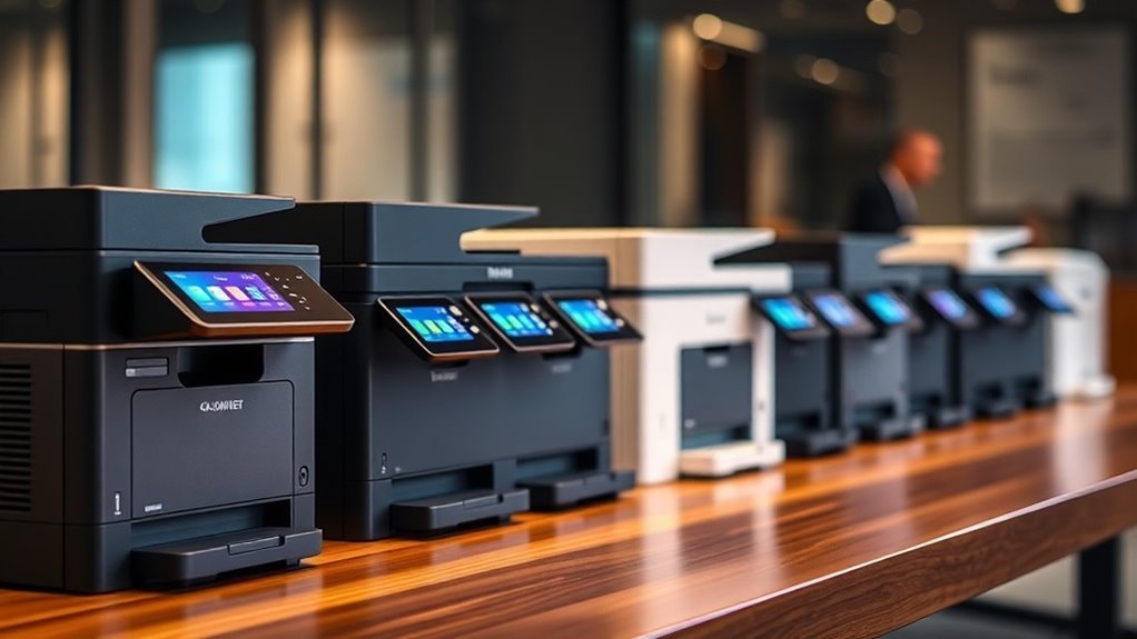 Escolhendo impressoras a laser coloridas