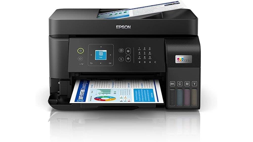 Impressora multifuncional colorida Epson