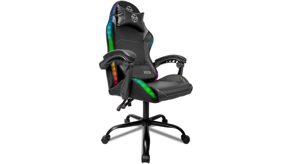 cadeira gamer com rgb