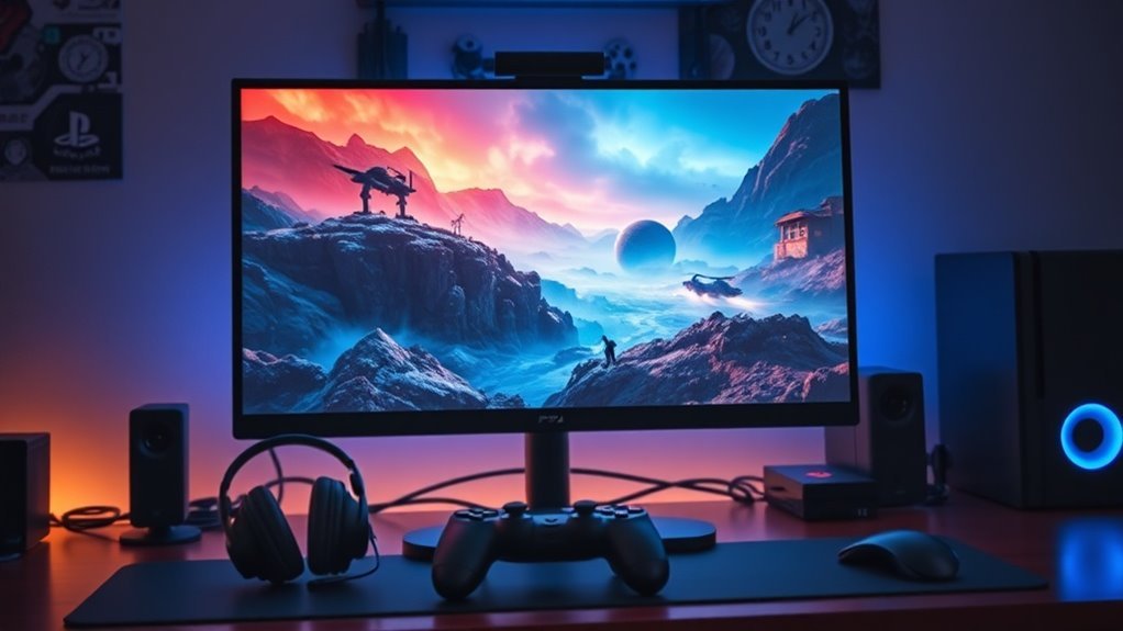 Seleção de monitores para jogos