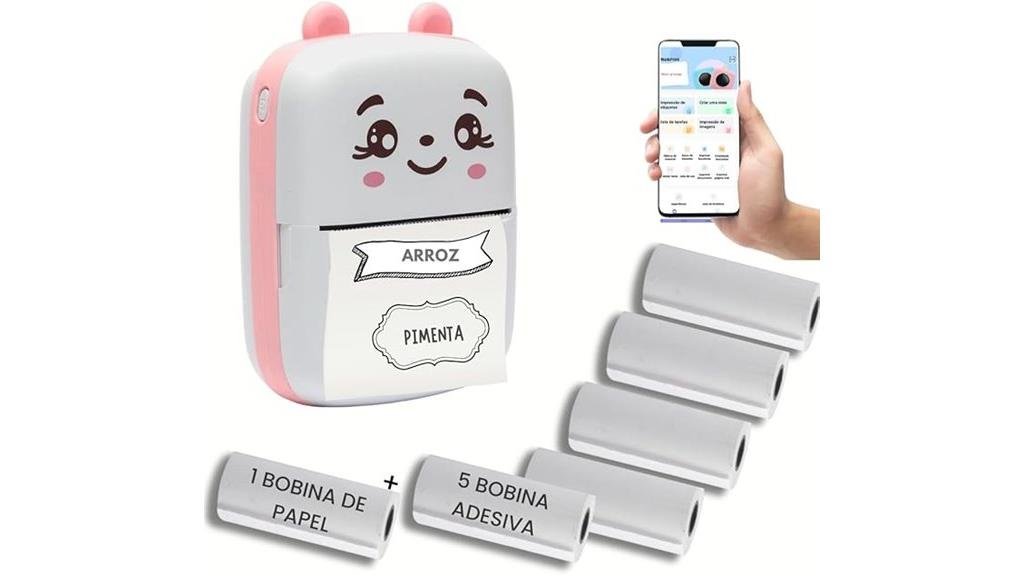 impressora térmica bluetooth portátil