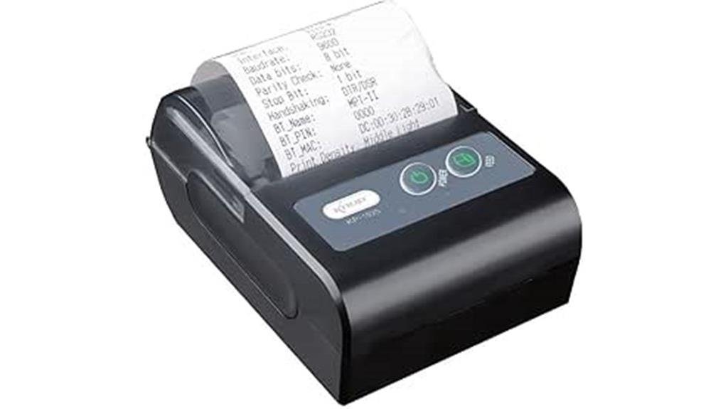 impressora térmica bluetooth portátil