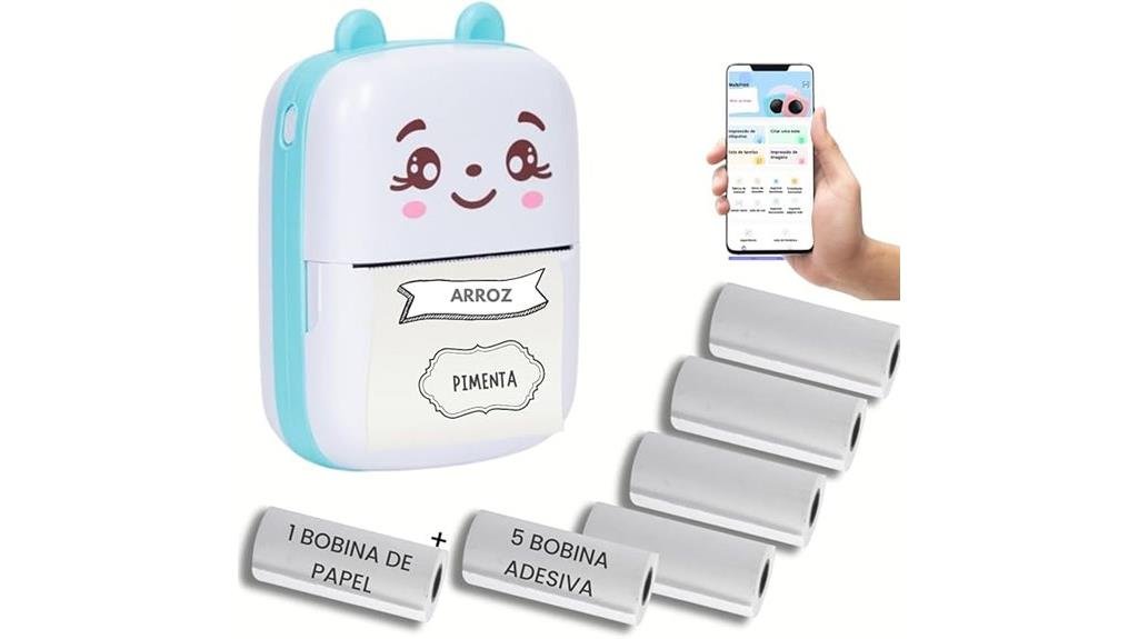 impressora térmica bluetooth portátil