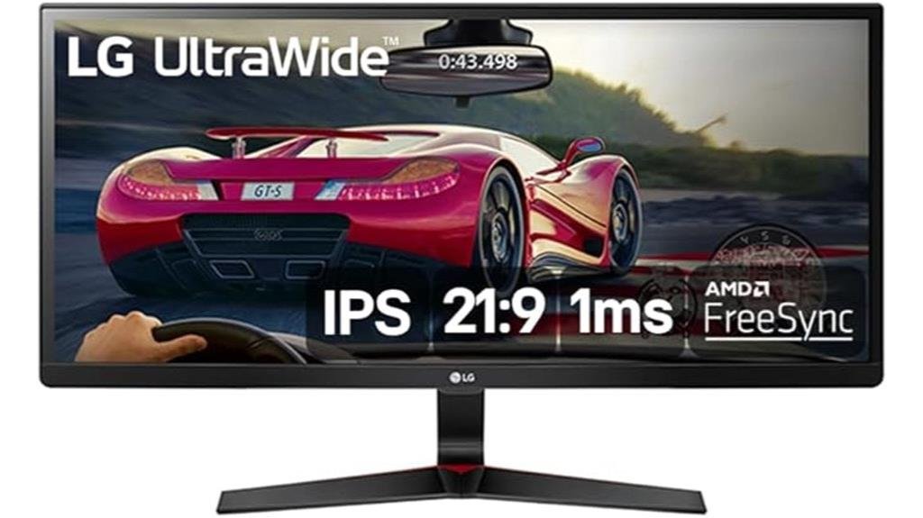 monitor de jogos ultrawide FHD