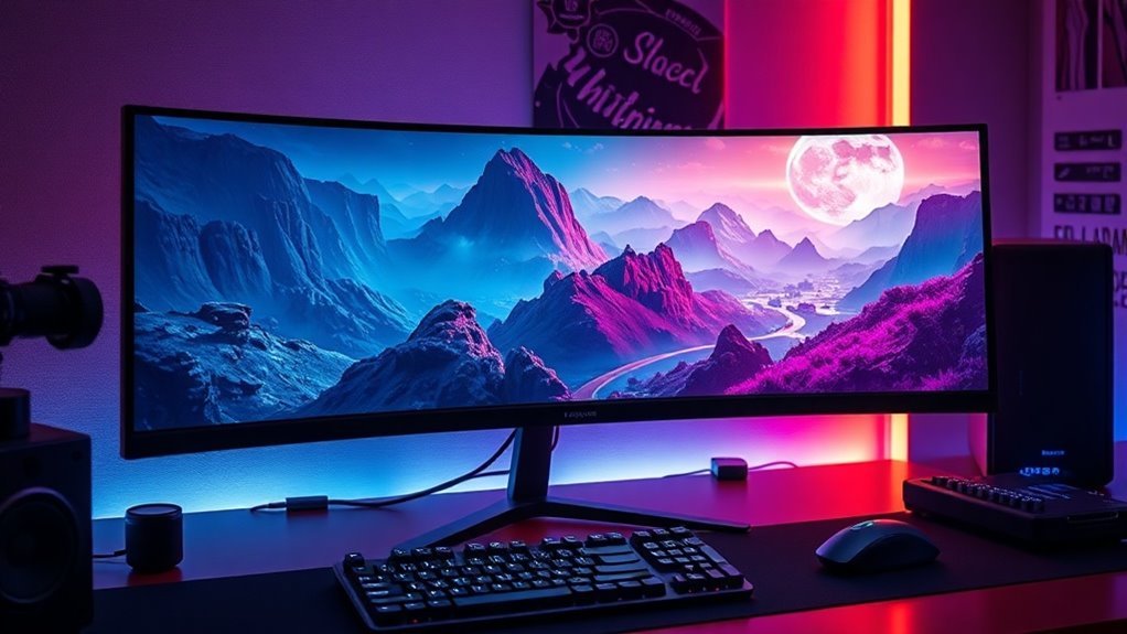 Fatores de seleção para monitores ultrawide
