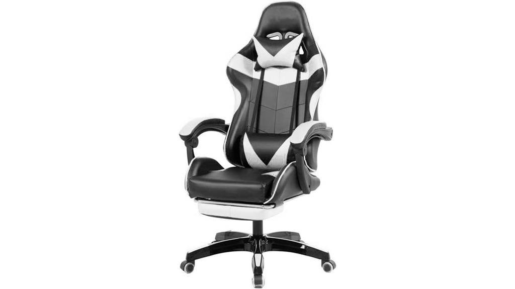 Cadeira gamer Trieste branca