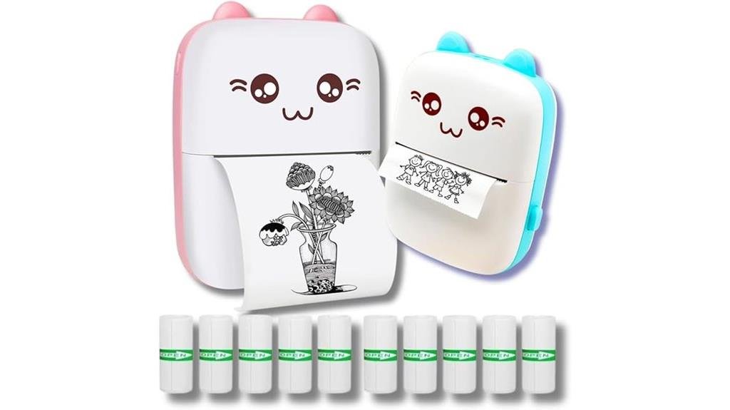 Impressora portátil mini sem fio